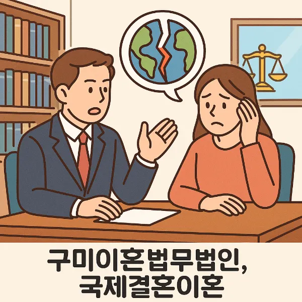 구미이혼법무법인, 국제결혼이혼